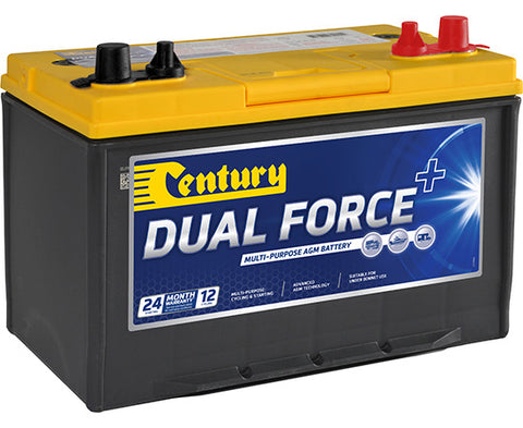 Century Dual Force+ AGM Batteries 27LX MF