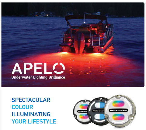 APELO A3 - 6000 Lumen Underwater Light Bronze