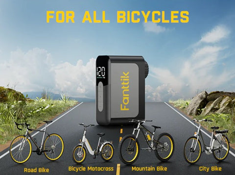 Fanttik X10 Ace Mini Bike Pump With Gauge