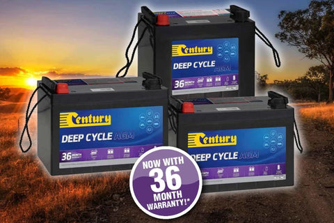 Century Deep Cycle AGM C12-125XDA